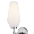thumbnail image 2 of 85505CM Lark Gio - 16W 2 LED Large Wall Sconce-21 Inch Tall and 5 Inch Wide-Chrome Finish, 2 of 15