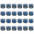 thumbnail image 4 of 24 Pieces Gable Box and Gift Wrap Ribbon Party Treat Boxes 6.88x5x3.5 inchesBlue ribbon, 4 of 5