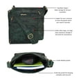 thumbnail image 3 of Estalon Crossbody Bags for Women - Real Leather Small Vintage Adjustable Shoulder Bag (Moss), 3 of 6