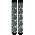 thumbnail image 7 of 1 Pair Parrots Pattern Compression Socks 20-30mmHg Knee High Women Socks Tube Athletic Stockings for Men Sport Soccer Running Cycling Medical Nurse Winter Travel Gift, 7 of 7