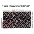 thumbnail image 3 of Manfei Rainbow Bowknot Sewing & Crafting Fabric (10 Yards) for Girls, Colorful Ribbon Home Decor Fabric by the Yard, Cute Bow-Tie DIY Fabric, 3 of 6