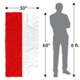 thumbnail image 6 of Polish Flag Beach Towel, 30"x60" Beach Towel, 6 of 6