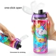 thumbnail image 4 of Botella de agua Home Tune Cute para niños en edad escolar y niñas, 680 ml, unicornio, 4 of 8