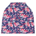 thumbnail image 2 of Nursing Apron, Fine Workmanship  Multi Use Polyester Skin Friendly  For Public Places White,Dark Blue, 2 of 8