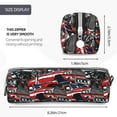 thumbnail image 3 of Honeii Red And Blue Cars Pattern Pencil Case, Pencil Pouch, Pencil Case Small, Pencil Pouch Aesthetic, PVC Pencil Pouch, Pencil Bag, Makeup Pouch, 3 of 7