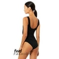 thumbnail image 2 of Bella + Canvas Fast Fashion Ladies` Bodysuit L DEEP HEATHER, 2 of 3
