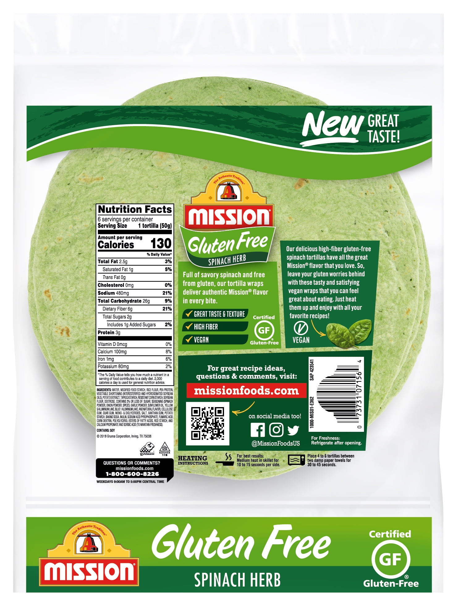Gluten Free  Mission Mexican