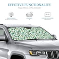 thumbnail image 2 of Wukai Cactus Plants1 Car Windshield Sunshade - Cool Reflective Sun Blocker for Small Sedans and Mini SUVs-Medium, 2 of 7