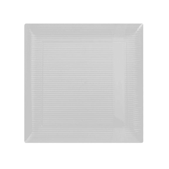 Zen 7" Clear Square Plastic Salad Plates *Case of 120*