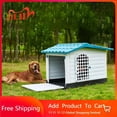thumbnail image 2 of Large Kennel Dog House Modular Camping Pet Accessories Dog House Waterproof Casa Para Perros Grande Dog Crate Furniture YN50DH ShopWise Round, 2 of 20