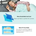 thumbnail image 6 of Costway 7lbs Premium Cooling Heavy Weighted Blanket Soft Fabric Breathable 41'' x 60'', 6 of 11