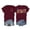 Wine, variant on Trendfront Womens Teacher Letter Print T Shirts Crew Neck Tee Short Sleeve Student Heart Fashion Tops Dressy Casual