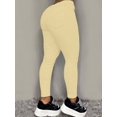 thumbnail image 4 of Women's High Waisted Skinny Jeans Slightly Stretchy Ultra Soft Plush Lined Suitable for wearing in autumn and winter, 4 of 7