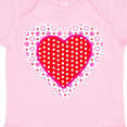 thumbnail image 4 of Inktastic Valentine Red Heart with Dots Boys or Girls Baby Bodysuit, 4 of 5