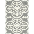 thumbnail image 2 of SAFAVIEH Chatham CHT729D Handmade Dark Grey / Ivory Rug, 2 of 10