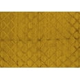 thumbnail image 1 of Ahgly Company Machine Washable Indoor Rectangle Oriental Yellow Industrial Area Rugs, 2' x 4', 1 of 4