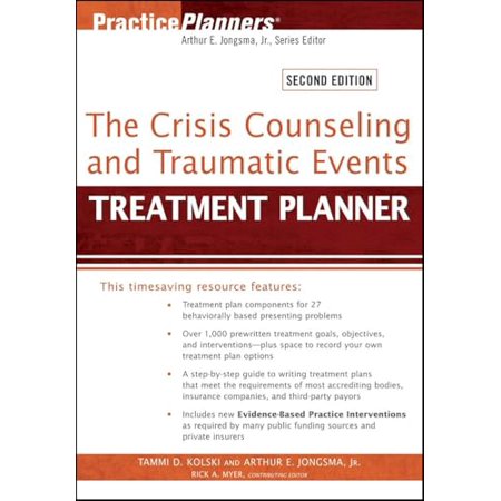 Pre-Owned The Crisis Counseling and Traumatic Events Treatment Planner (Paperback) 1118057015 9781118057018