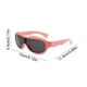 thumbnail image 3 of Gafas de sol deportivas polarizadas | Lente TAC envolvente de fotograma completo | Marco de silicona suave y flexible | Claridad HD | Antideslizante | Gafas de protección UV | 13x11,9x5,5cm | 27g, 3 of 6
