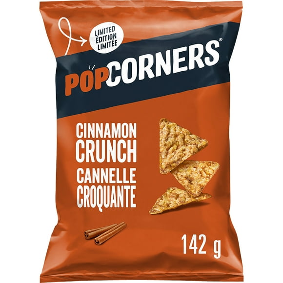 PopCorners Cinnamon Crunch Flavoured Popped-Corn Chips., 142 g.