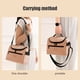 thumbnail image 4 of Organizadores de armario y almacenamiento, bolsas térmicas para el almuerzo con correas para el hombro para mujeres y hombres, lonchera reutilizable a prueba de fugas, bolsa térmica para el trabajo, l, 4 of 7