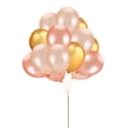 thumbnail image 1 of Espesar Globos de Látex Set Globo Inflable Regalo Boda Fiesta de Cumpleaños Decoración 50 Piezas Vogacara HA002034-06, 1 of 6