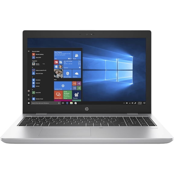 Restored HP ProBook 650 G4 15.6" FHD, Core i5-8350U 1.7GHz, 16GB RAM, 256GB Solid State Drive, Windows 11 Pro