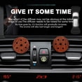 thumbnail image 3 of Essential Oil Car Diffuser with Vent Clip, Mini Portable Natural Log Lava Stone Aromatherapy Wooden$Essential Oil Car Diffuser Wooden Flower Car Diffuser Locket Mini Portable, 3 of 5