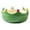 Green, variant on 6.7In Ceramic Fruit Bowl Crown Shaped Storage Bowl Countertop Candy Holder For Kitchen Living Room Tabletop(Orange-17.5Cm)
