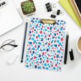 thumbnail image 7 of FMSHPON Floral Natural Shapes Clipboard Hardboard Wood Nursing Clip Board and Pull for Standard A4 Letter 13x9 inches, 7 of 7