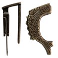 thumbnail image 2 of Cerradura vintage de aleación de zinc Jadeshay bronce, 2 of 12