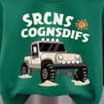 thumbnail image 6 of Kaprioy Boys Clothes Fall Winter Outfits Kids Fall Boys Pants Set Kids Letter Print Sweatshirts 2PCS Long Sleeve Cartoon Clothing, 6 of 7