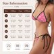thumbnail image 5 of Balery Cartoon Pigs and Hearts Pijama Estampado Bikini de Dos Piezas para Mujer - Conjunto de Bikini Ajustable Sexy y Cómodo para Playa, 5 of 6