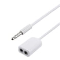 thumbnail image 4 of Adaptador de cable de audio perfke de 2x3,5 mm divisor Estéreo Macho a Hembra de 2 Puertos 2 piezas, 4 of 9