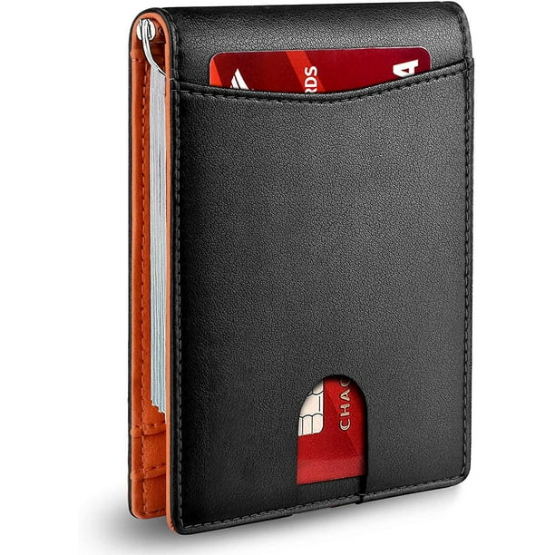 Mens wallet 2024 with money clip