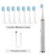 thumbnail image 3 of Cepillo de dientes eléctrico sónico, automático, recargable, de pelo suave, resistente al agua, cepillo de dientes ultrasónico de 4 cabezales, cepillo de limpieza para adultos, 3 of 5