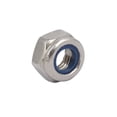 thumbnail image 2 of Unique Bargains 4pcs M6 x 1mm Pitch Metric Thread 304 Stainless Steel Left Hand Lock Nuts, 2 of 5