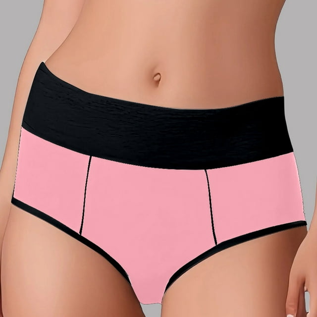 Culottes Triangle Taille Haute Sans Couture pour Femmes Grande Taille avec Confort de Levage