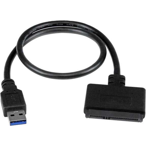 StarTech USB3S2SAT3CB USB 3.0 to 2.5" SATA III Hard Drive Adapter Cable w/ UASP - SATA to USB 3.0 Converter for SSD/HDD - Hard Drive Adapter Cable