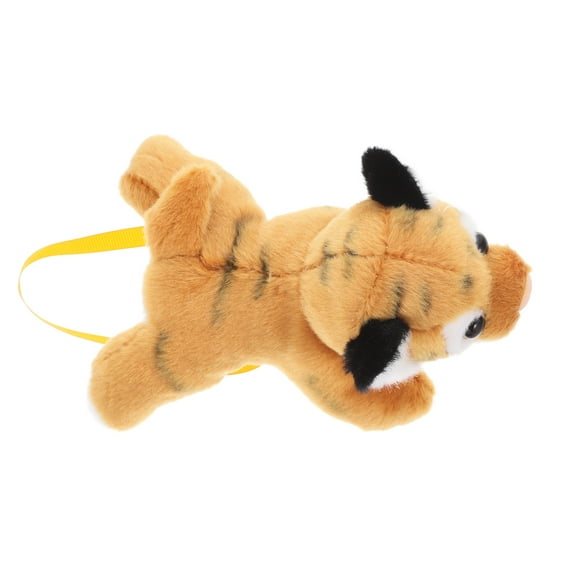 Shoulder Stand Shoulder Tiger Tiger Plush Doll Travel 18.00X12.00X11.00CM Orange