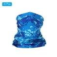 thumbnail image 3 of Uxcell Neck Gaiter, 6 Pack Breathable Cooling Face Cover Scarf for Cycling Running, Camo Blue, 3 of 6