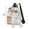 thumbnail image 3 of FORMRS Women's Travel Backpack Purse Anti-Theft Hidden Pockets Casual Shoulder Bag, Flying Planes, 3 of 7