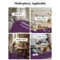 thumbnail image 6 of Solid Color Area Rug for Bedroom 4x6 Ft Purple Super Soft fuzzy Throw Rug Non-Slip Fluffy Plush Indoor Floor Carpet for Living Room Nursery Home Decor, 6 of 8