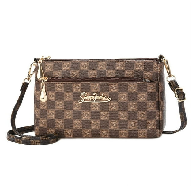 Bolso bandolera de otoño y verano para mujer, bolso de hombro retro de moda para personas de mediana edad, bolso de mujer con patrón antiguo