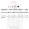 thumbnail image 3 of AllPro Men's Polo Shirts Short Sleeve Collar T-Shirt 100% Polyester Dry Fit Performance Polo (Sand, M), 3 of 7
