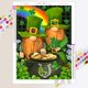 thumbnail image 1 of Pintura de diamantes 5D DIY, póster de Gnomo de Navidad, pintura de diamantes de cristal, bordado de mosaico, Kit de punto de cruz, decoración del hogar, nueva serie, 1 of 4