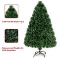 thumbnail image 5 of Gymax Fiber Optic 4'Artificial Christmas Tree PVC Material Metal Stand Holidy Decoration, 5 of 9
