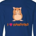 thumbnail image 4 of Inktastic I Love Hamsters Long Sleeve Youth T-Shirt, 4 of 5