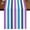 Purple Blue, variant on Teal Brown Stripe 120 Inch Table Runner, Gradient Geometric Vertical Striped Farmhouse Dresser Scarf Cotton & Linen Tablerunner for Dining/Kitchen Island/Holiday Party Décor 13" x 120"