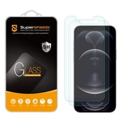 Supershieldz Designed for iPhone 12 / iPhone 12 Pro (6.1 inch) Tempered Glass Screen Protector, Anti-Scratch, Bubble Free (2 Pack)