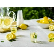 7 oz. Clear Disposable Plastic Cups - Cold Party Drinking Translucent Cups (300)